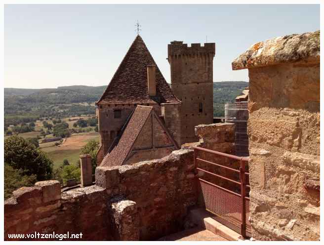 Tourisme Lot, visite du château de Castelnau-Bretenoux