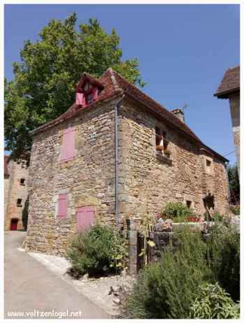 Loubressac, Le meilleur du beau village de France, l'église, le château du XVème siècle