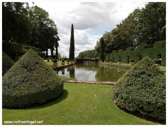 Les Jardins du Manoir d'Eyrignac classés monuments Historiques