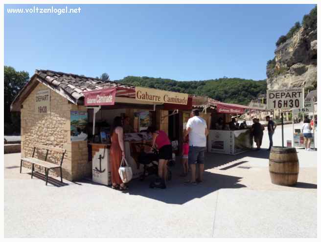 Visite du village de la Roque-Gageac en Dordogne