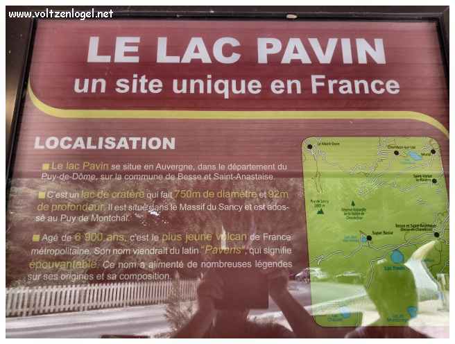 Le Lac Pavin un site unique en France