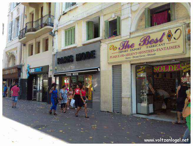 Exploration des trésors de l'Avenue de La Canebière à Marseille.