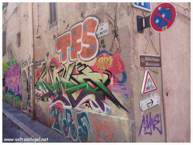 Vue panoramique du Panier à Marseille, révélant son riche patrimoine historique.