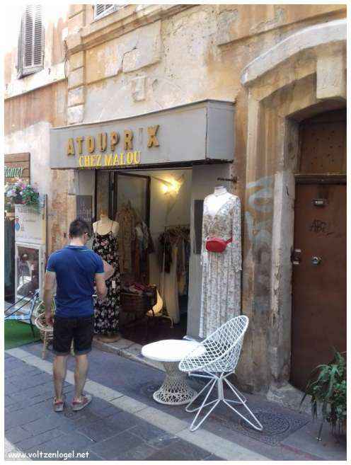 Vue panoramique du Panier à Marseille, révélant son riche patrimoine historique.