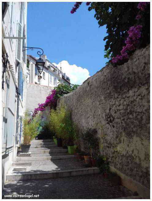 Vue panoramique du Panier à Marseille, révélant son riche patrimoine historique.