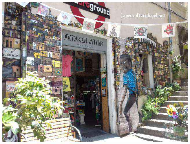 Vue panoramique du Panier à Marseille, révélant son riche patrimoine historique.