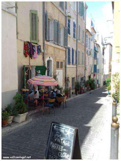 Exploration des trésors cachés du quartier historique du Panier à Marseille.