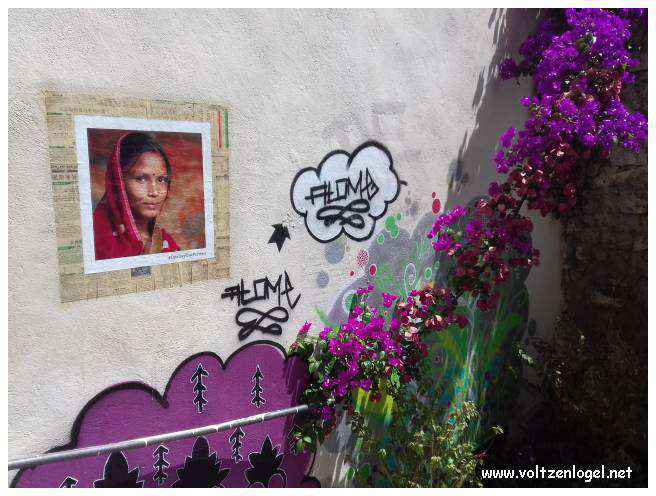 Vue pittoresque des ruelles du Panier, Marseille, berceau de l'histoire et du charme provençal.
