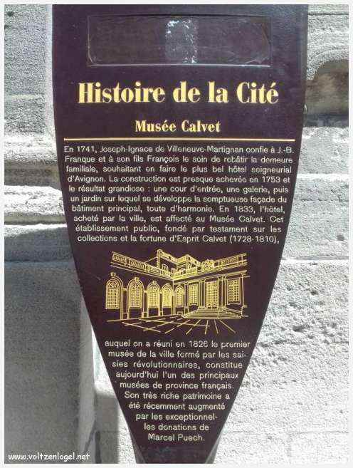 Musée Calvet à Avignon. Avignon les incontournables. Avignon Provence