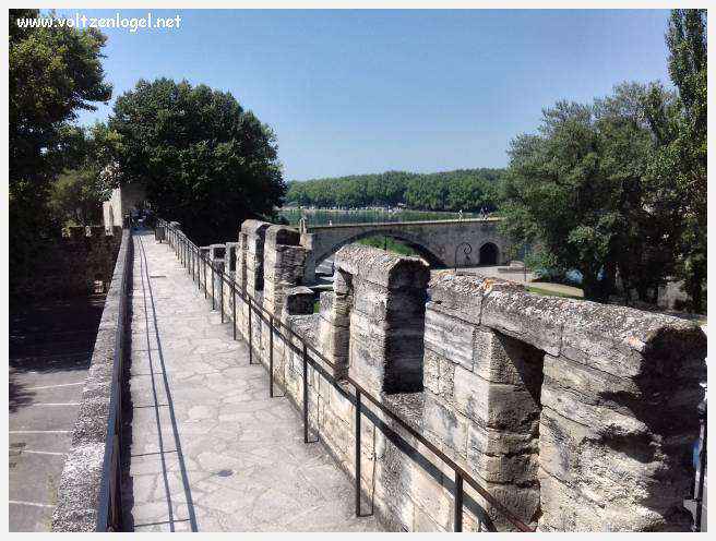 Vue envoûtante du Pont Saint-Bénézet, témoin de l'histoire médiévale et des trésors d'Avignon.