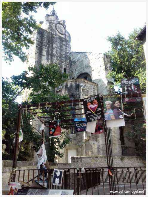 Vue panoramique sur Avignon, cité historique aux trésors cachés et à la richesse culturelle.