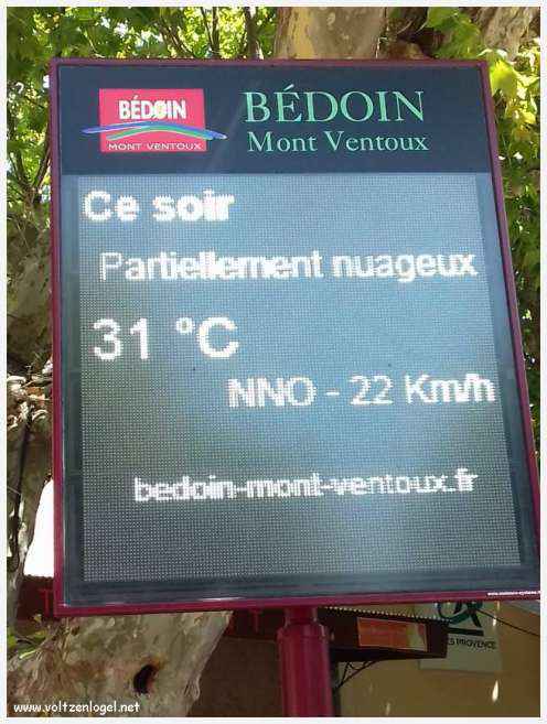 Bédoin au pied du Mont Ventoux. Le meilleur du village de Bédoin en Vaucluse