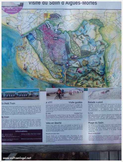 Vue panoramique des remparts médiévaux de Aigues-Mortes.