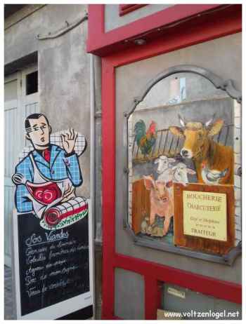 Boulangerie traditionnelle à Chorges, Hautes-Alpes.