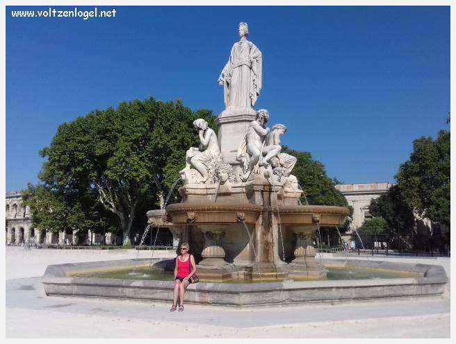 Arènes romaines de Nîmes, témoins de son riche passé historique.