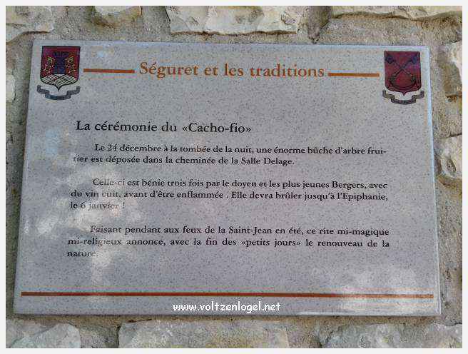 Vue panoramique sur Séguret, village provençal fortifié au charme intemporel.
