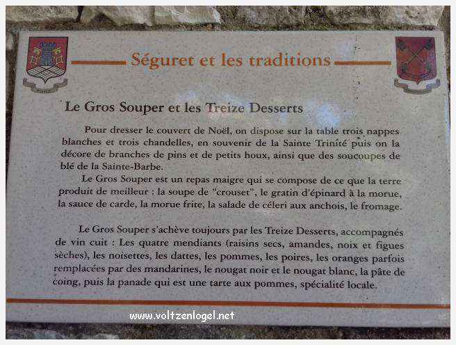Vue panoramique sur Séguret, village provençal fortifié au charme intemporel.
