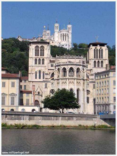 Lyon, Basilique Notre Dame de Fourvière, Cathédrale Saint-Jean, Place Bellecour
