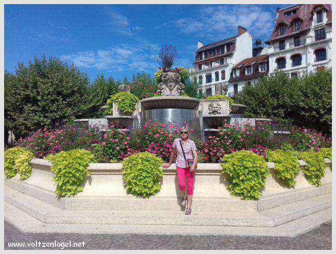 Vue panoramique sur le lac du Bourget à Aix-les-Bains