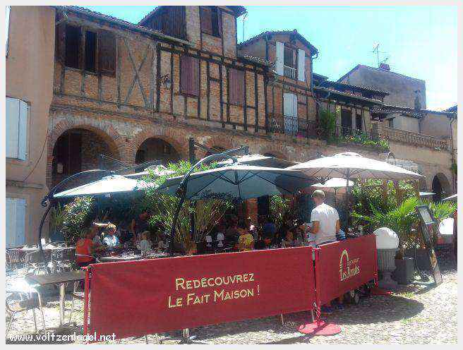 Vue panoramique de la cathédrale Sainte-Cécile à Albi, chef-d'œuvre gothique