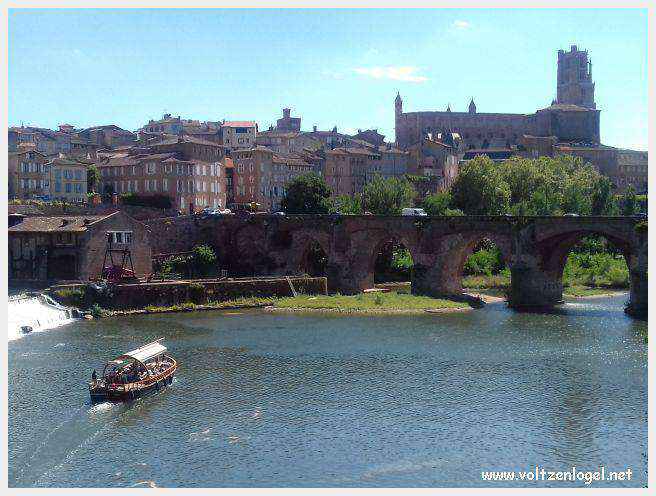 Cathédrale Sainte-Cécile d'Albi, symbole de son architecture médiévale remarquable