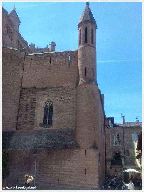 Cathédrale Sainte-Cécile d'Albi, symbole de son architecture médiévale remarquable