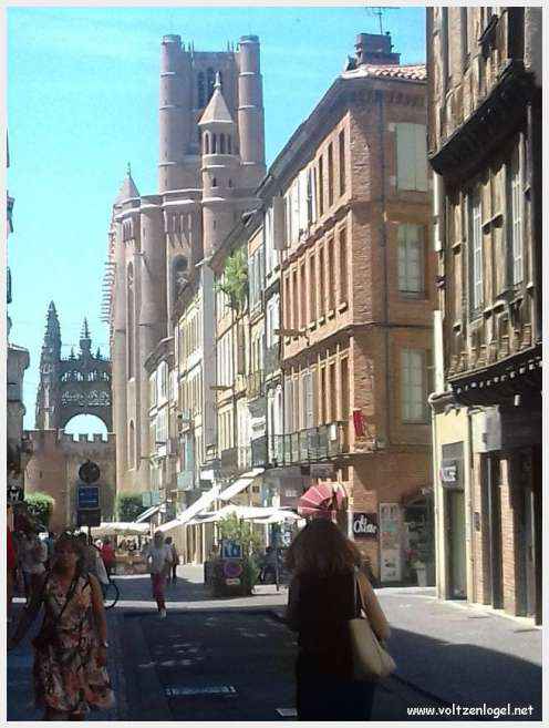 Cathédrale Sainte-Cécile d'Albi, symbole de son architecture médiévale remarquable