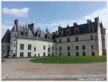 Amboise le Château Royal. La résidence des rois de France.