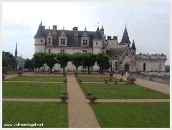 Amboise le Château Royal. La résidence des rois de France.