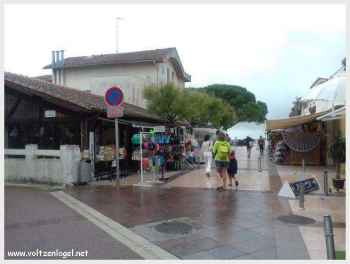 Andernos les Bains, station balnéaire, bassin d'Arcachon en Gironde