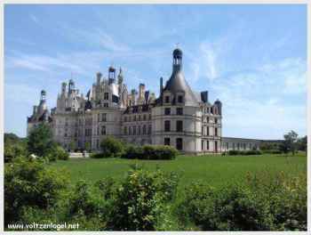 Château de Chambord, le plus célèbre châteaux de la Loire