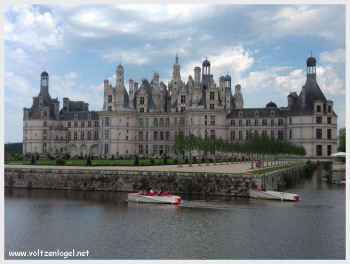 Château de Chambord, le plus célèbre châteaux de la Loire