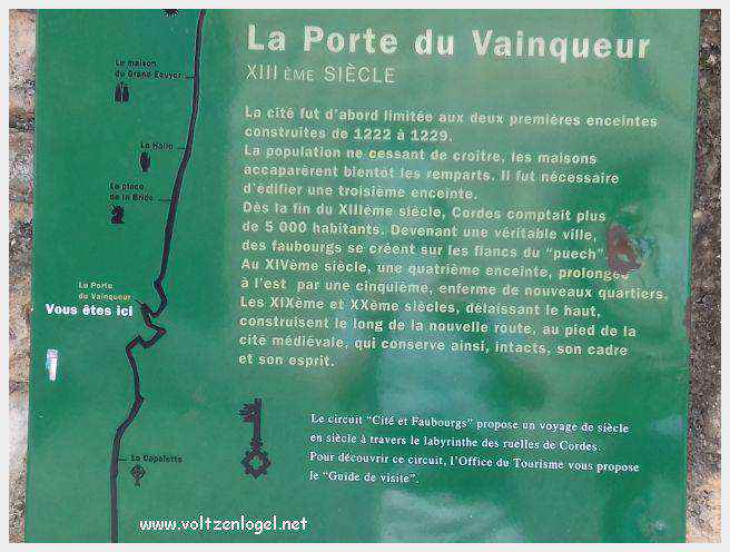 Vue panoramique de Cordes-sur-Ciel, joyau médiéval perché dans le Tarn