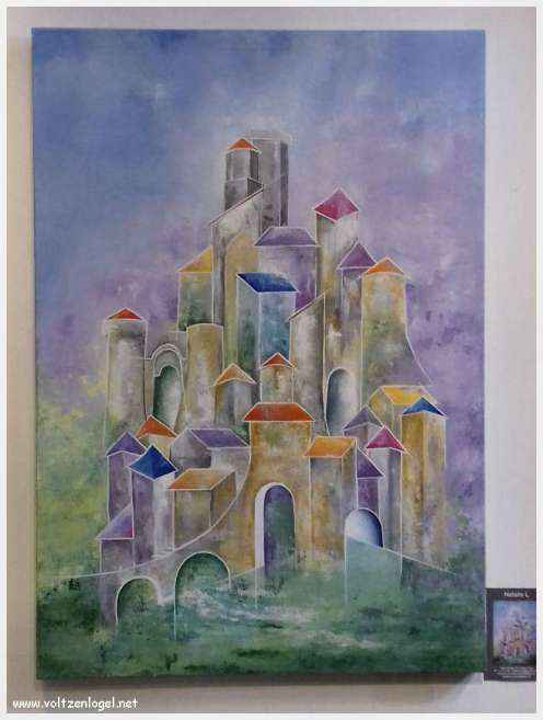 Vue panoramique sur les toits de Cordes-sur-Ciel, cité médiévale perchée