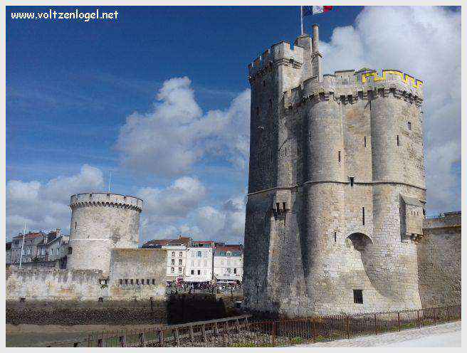 Tour Saint-Nicolas à La Rochelle, emblème médiéval du vieux port