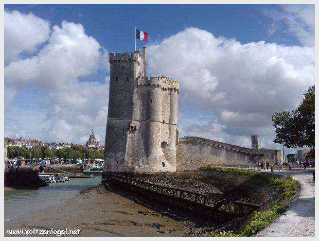 Tour Saint-Nicolas à La Rochelle, emblème médiéval du vieux port