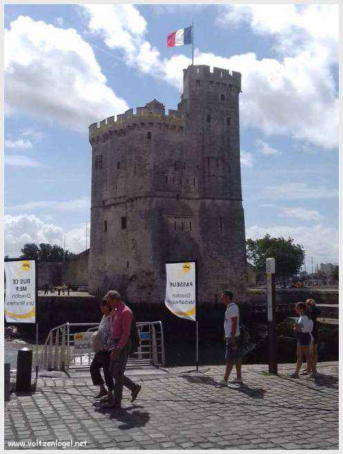 Tour Saint-Nicolas à La Rochelle, emblème médiéval du vieux port