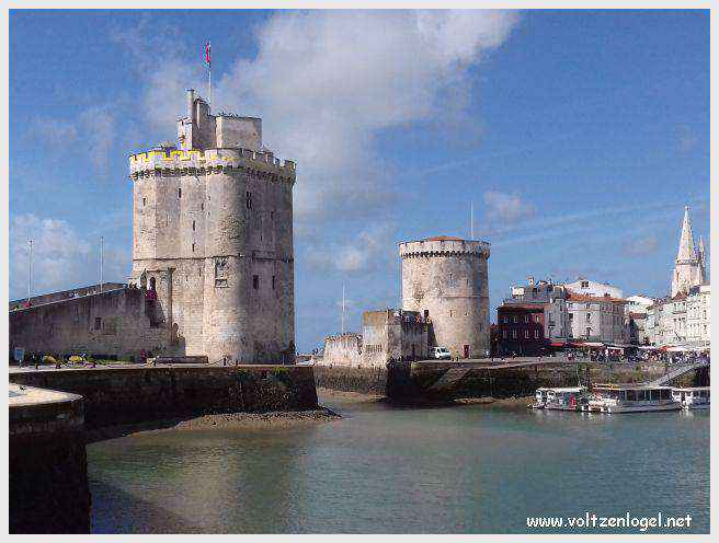 Tour Saint-Nicolas à La Rochelle, emblème médiéval du vieux port