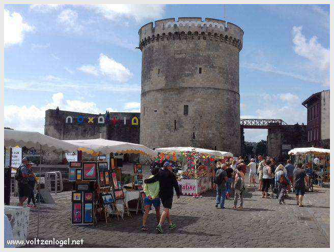 Tour Saint-Nicolas à La Rochelle, emblème médiéval du vieux port