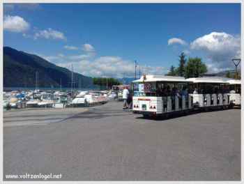 Visite de la ville d'Aix-les-Bains en petit train touristique