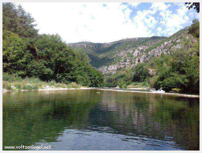 Exploration en barque des Gorges du Tarn à La Malène