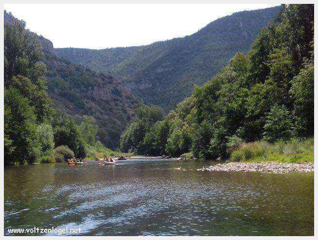 Exploration en barque des Gorges du Tarn à La Malène