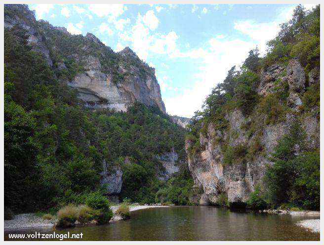 Exploration en barque des Gorges du Tarn à La Malène