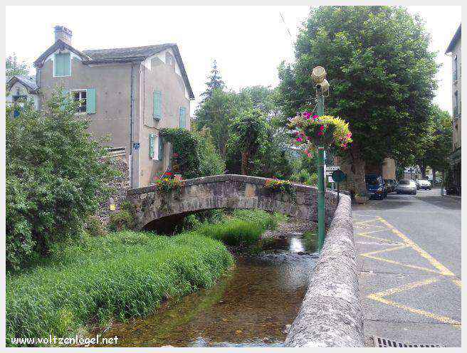 Vue panoramique de Meyrueis entre Causses et Cévennes, trésor naturel et culturel