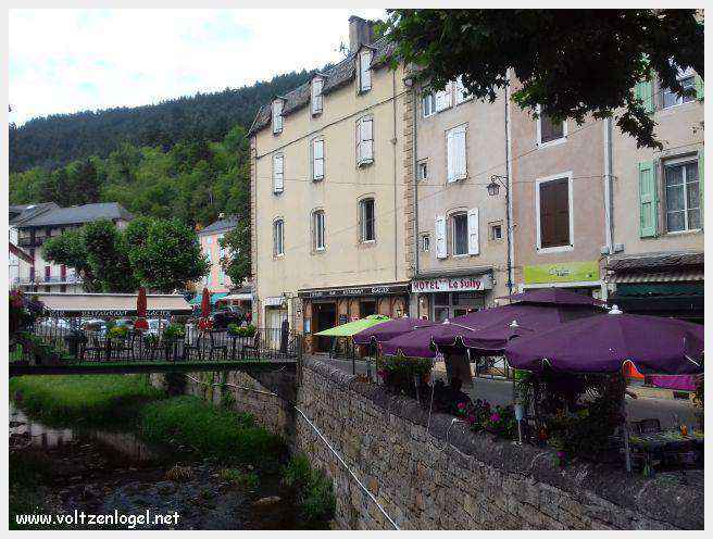 Vue panoramique de Meyrueis entre Causses et Cévennes, trésor naturel et culturel