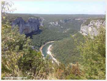 Saint Martin d'Ardèche. Le meilleur des célèbres gorges de l'Ardèche