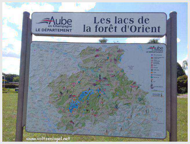 Mesnil-Saint-Père, les lacs et forêt d'Orient en Aube