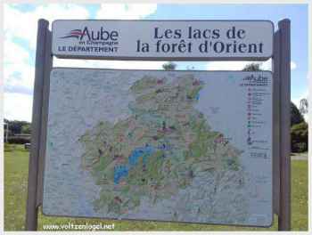 Mesnil-Saint-Père, les lacs et forêt d'Orient en Aube