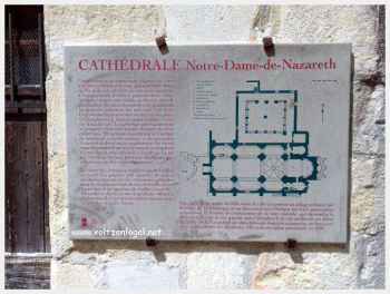 Vaison-la-Romaine en Provence, la Cathédrale Notre-Dame-de-Nazareth
