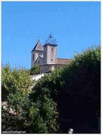 Saint-Romain-En-Viennois en Vaucluse. Village de l'époque médiévale